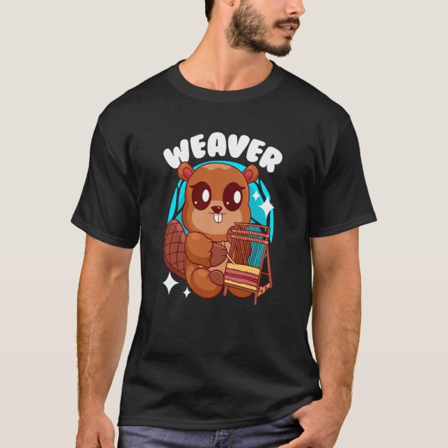 Camiseta mujeres hombres tejedores de prendas de vestir (Anverso)