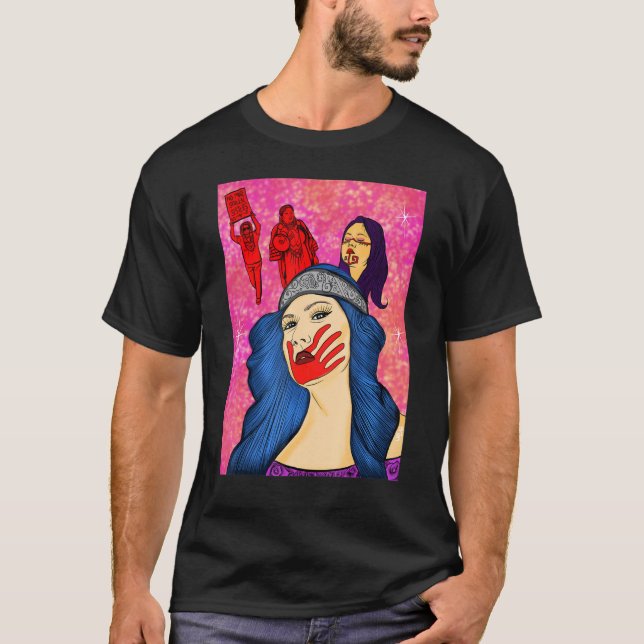 Camiseta Mujeres Indígenas Desaparecidas Y Asesinadas Mmiw (Anverso)