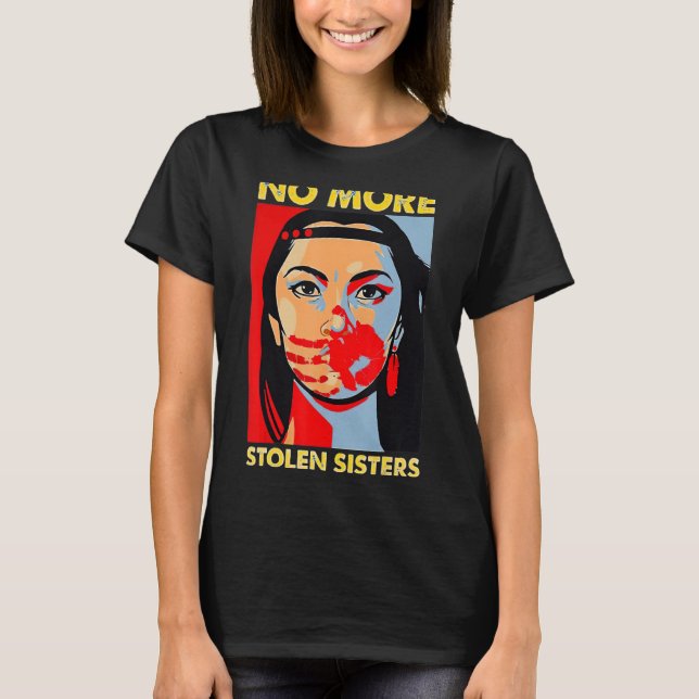 Camiseta Mujeres Indígenas Desaparecidas Y Asesinadas Mmiw  (Anverso)