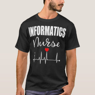 Camiseta Mujeres Informáticas Enfermeras de Enfermería Rega