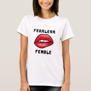 Camiseta Mujeres intrépidas - Tee de declaraciones audaces
