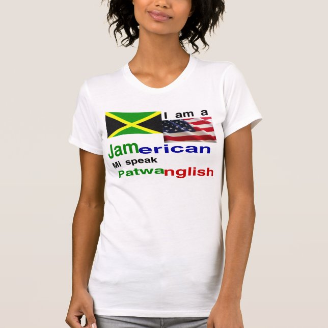 Camiseta Mujeres jamaiquinas americanas (Anverso)
