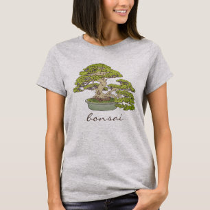 Camiseta Mujeres japonesas Bonsai Tree