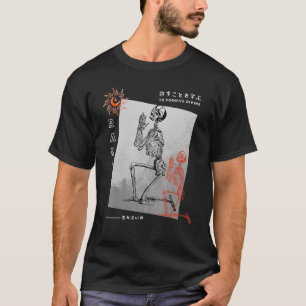 Camiseta Mujeres japonesas de calzado retro gráfico de Toki