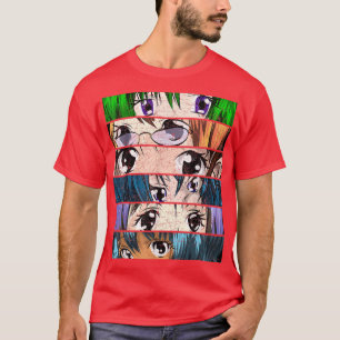 Camiseta Mujeres japonesas Kawaii Manga Otaku Japón Chica A