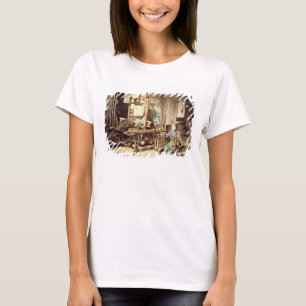 Camiseta Mujeres japonesas que tejen, c.1890 (phot