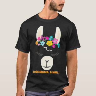 Camiseta Mujeres JEFE MAMA LLAMA Épico de último minuto Reg