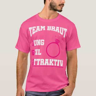 Camiseta Mujeres Jga retumbantes Novia Despedida de soltera
