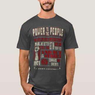 Camiseta Mujeres John Lennon Revolution VNeck vintage famil