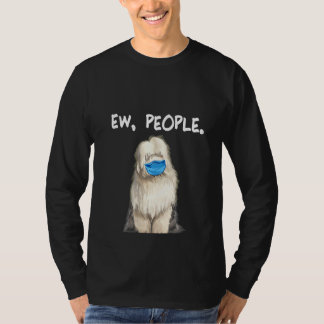 Camiseta Mujeres Jóvenes Sheepdog Ingleses Uchando Perro