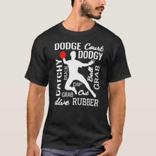 Camiseta mujeres Jugador de Dodgeball para hombres Gaga Bal