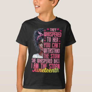 Camiseta Mujeres Junete De Junio Yo Soy La Tormenta De Las
