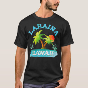 Camiseta Mujeres Lahaina Hawaii Vocation Beach Aloha