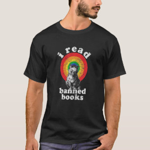 Camiseta Mujeres Leí Libros Prohibidos Gato Negro Lector Gu