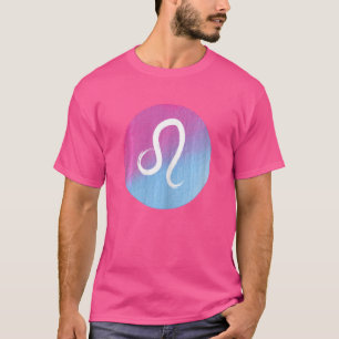 Camiseta Mujeres Leo Lion Zodiac Julio Agosto Cumpleaños De