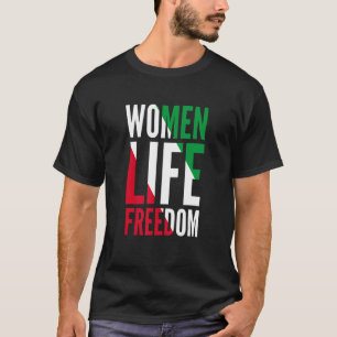 Camiseta Mujeres Libertad de Vida Apoyo a los derechos de l