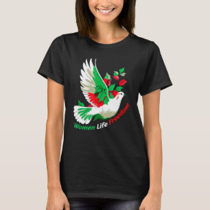 Camiseta Mujeres Libertad de Vida Farsi Apoya a la pichón d