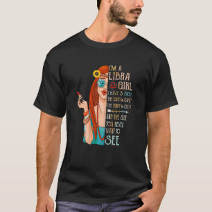 Camiseta Mujeres Libra Chica Tengo 3 Partes Cumpleaños Libr