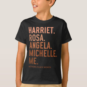 Camiseta Mujeres líderes del mes de la historia negra excel