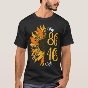 Camiseta Mujeres lindo Impeach girasol 86VNeck