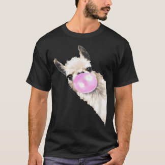 Camiseta Mujeres Llama Vintage Para Amantes De Llamas Y