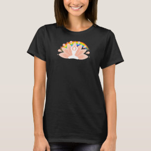 Camiseta Mujeres Lotus Purple Yoga 3