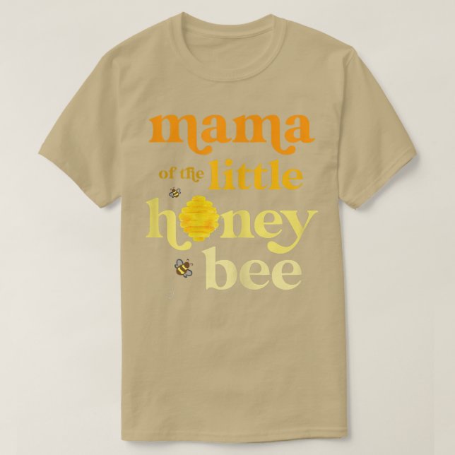Camiseta Mujeres Mamá de la Abeja Pequeña (Diseño del anverso)