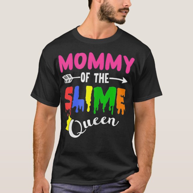 Camiseta Mujeres Mamá De La Familia De Moda Reina De Cumple (Anverso)