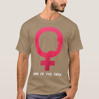 Camiseta Mujeres Mamá De La Novia 1439