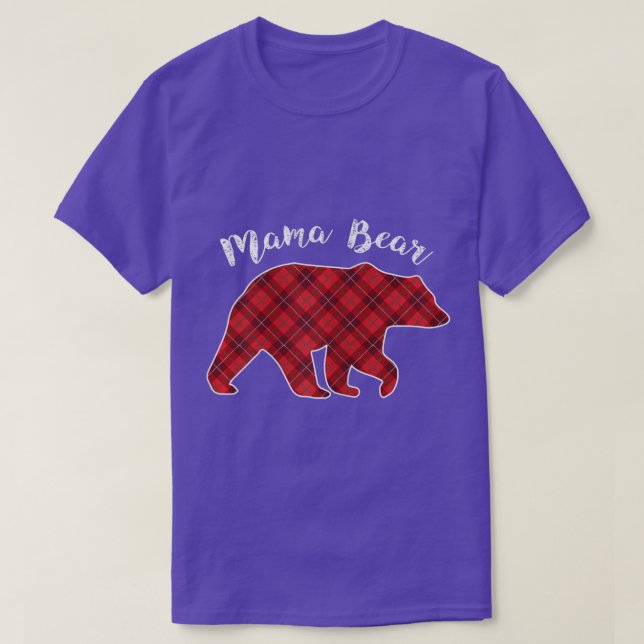 Camiseta Mujeres Mamá Navidades De Oso Pajama Tocó Fa De Bú (Diseño del anverso)