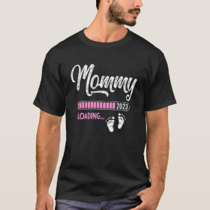 Camiseta Mujeres Mami 2023 Embarazo revelan pronto ser mamá