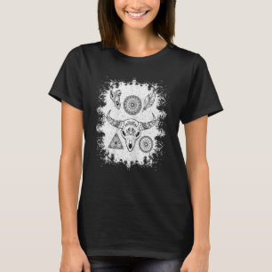 Camiseta Mujeres Mandala Vintage Casual Cute Gráfica Tees V