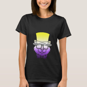 Camiseta Mujeres Mascota de Gatos Cuidadoso Agénero Animal 