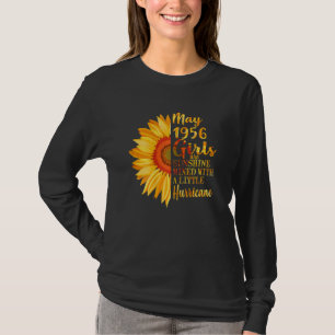 Camiseta Mujeres Mayo Chicas 1956 66º cumpleaños 66 años
