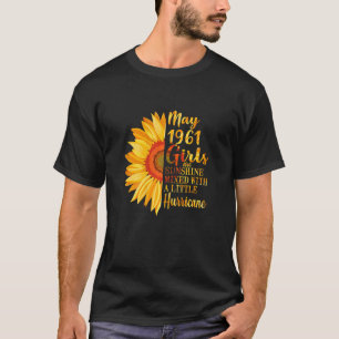 Camiseta Mujeres Mayo Chicas 1961 61º cumpleaños 61 años