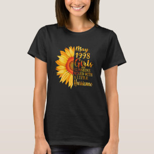 Camiseta Mujeres Mayo Chicas 1998 24º cumpleaños 24 años