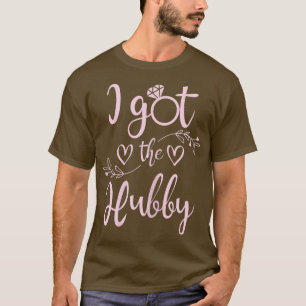 Camiseta Mujeres Me Casé con el Marido  Novia Despedida de 