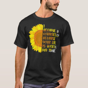 Camiseta Mujeres Me Convertí En Consejera Porque Tu Vida Va