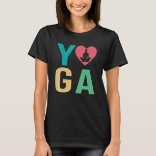 Camiseta Mujeres Me Encanta Yoga Kundalini Ashtanga Hatha A