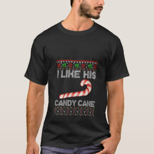 Camiseta Mujeres Me Gusta Su Caña De Caramelo Divertidas Pa