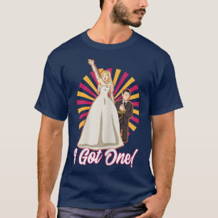 Camiseta Mujeres Me Tocó Un Día De Boda Luna De Miel Desped