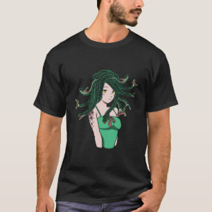 Camiseta Mujeres Medusa Y Medusa Y Anime Medusa Y Griega