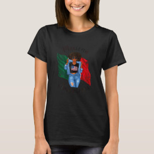 Camiseta Mujeres Mexicanas Americanas Negras Mujeres Mujer