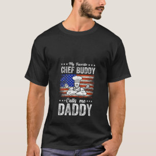 Camiseta Mujeres Mi Chef Favorito Me Llama Papi Kitch