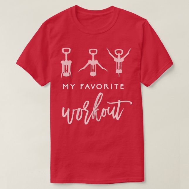 Camiseta Mujeres mi entrenamiento favorito Divertidas mujer (Diseño del anverso)