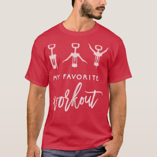 Camiseta Mujeres mi entrenamiento favorito Divertidas mujer