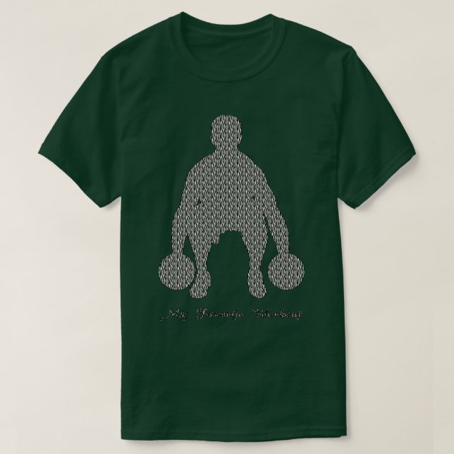 Camiseta Mujeres mi entrenamiento favorito Divertidas mujer (Diseño del anverso)