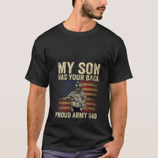 Camiseta Mujeres Mi Hijo Tiene A Tu Padre Del Ejército Orgu