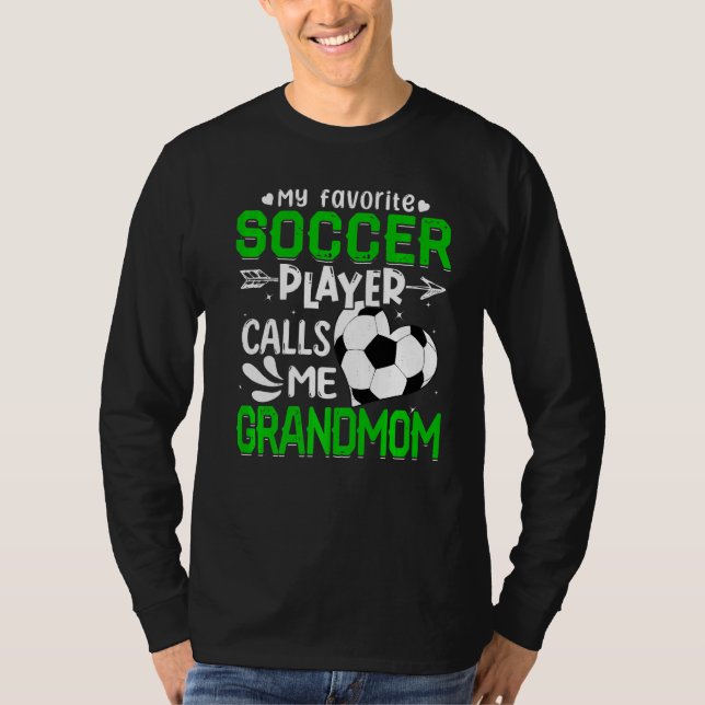 Camiseta Mujeres mi jugador favorito de fútbol me llama abu (Anverso)