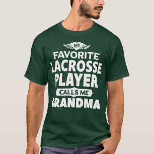 Camiseta Mujeres Mi jugador favorito de Lacrosse Me Llama A